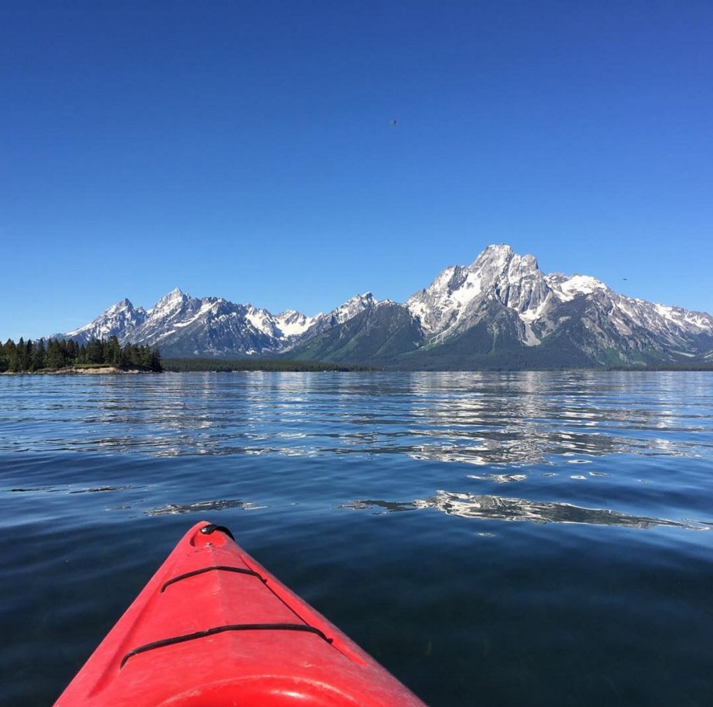 Whether it's on Table Rock Lake or in the Grand Tetons, I love to kayak. It forces me to slow down, and we could all use more of that.